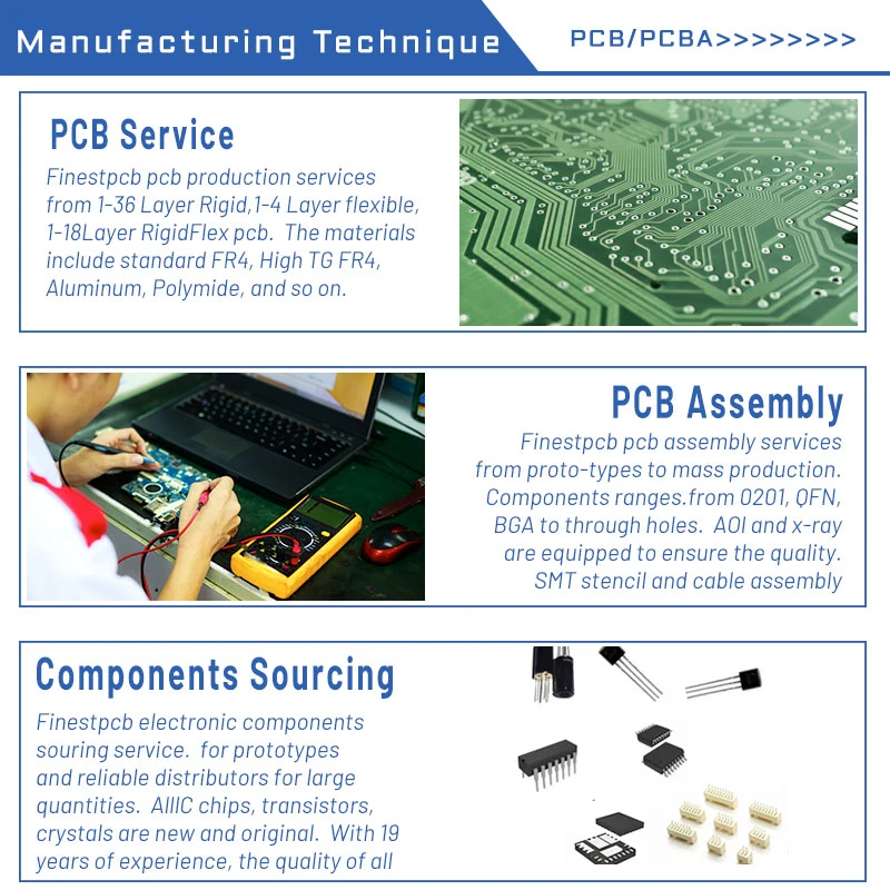 Shenzhen PCB Factory Produce PCBA Prototype with High Quality PCB Assembly