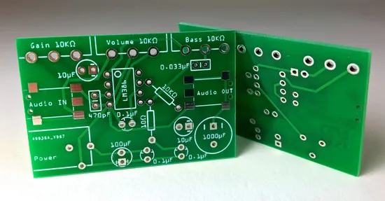 무선 스피커용 통합 Bluetooth PCB SMT 전자 회로 기판
